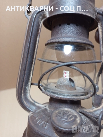 Стара Малка Немска Газена Лампа Фенер. , снимка 5 - Антикварни и старинни предмети - 52171611