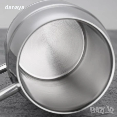 6323 Метална чаша за бира подаръчна халба тип буре, 450 мл, снимка 6 - Чаши - 53659396