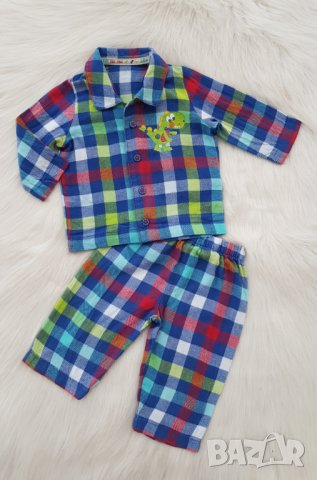 Бархетна пижама George за бебе 3-6месеца 