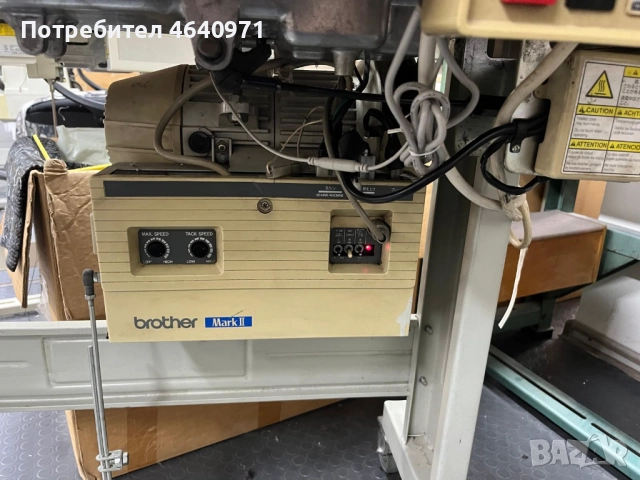 Права Машина Brother DB2-B737-913, снимка 3 - Други машини и части - 52564497
