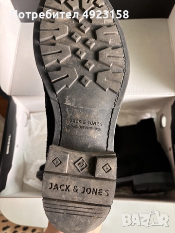 JACK & JONES ORIGINAL обувки 42 номер, снимка 2 - Официални обувки - 55740657