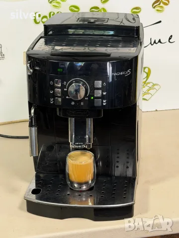 Кафемашина кафе автомат delonghi magnifica S с гаранция, снимка 4 - Кафемашини - 55747021