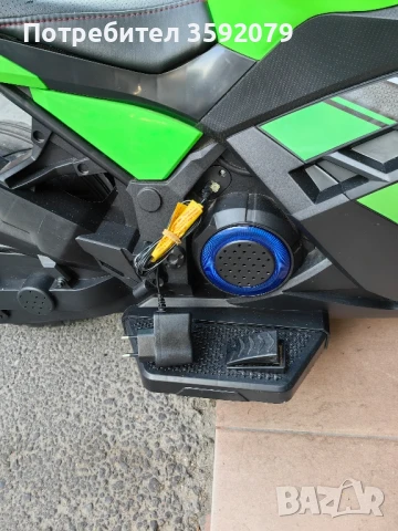 Децки мотор Kawasaki Ninja 12V, снимка 11 - Детски велосипеди, триколки и коли - 48746405