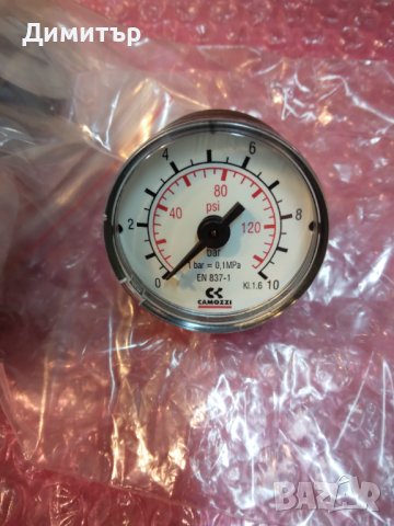 Манометри GAMOZZI                0-10bar              резба 1/8