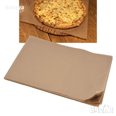 6302 Незалепваща хартия за печене на листове, 50 броя, 2 размера, снимка 3 - Аксесоари за кухня - 53212825