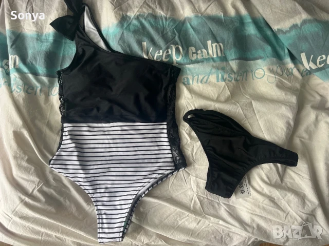 Бански с дантела, снимка 4 - Бански костюми - 51177336