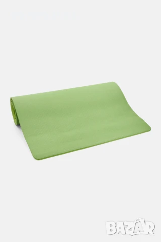 ПРОМОЦИЯ Йога постелка – YOGA MAT 6MM, 183X61CM, зелен цвят, снимка 3 - Йога - 50862961