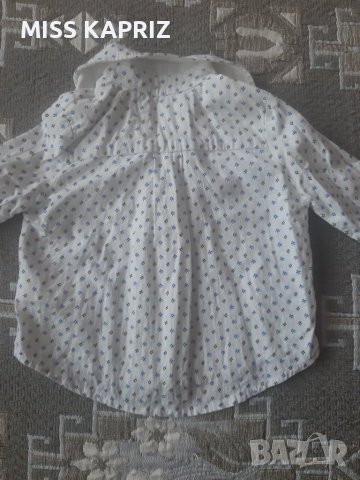Бебешки риза за момче 74см, снимка 3 - Бебешки блузки - 41324020