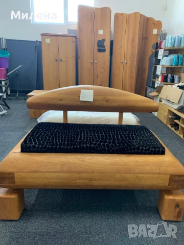 Масивен дървен спален к-т.