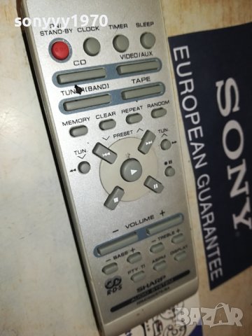 SHARP AUDIO REMOTE CONTROL 1407231316, снимка 13 - Други - 41548420