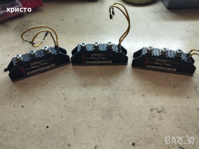 Тиристорен модул skkt 71/12d, снимка 2 - Друга електроника - 40802737