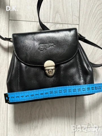 Малка дамска чанта от естествена.кожа. Нова. 19х16х8см., снимка 6 - Чанти - 53860625