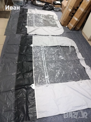 Модел 2024г. Надуваем форселт за каравана, Camptech Kensington AiR N:9(850-875см)земя-земя, снимка 18 - Палатки - 52304556