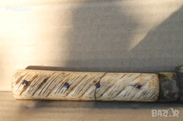 Стар нож , снимка 8 - Антикварни и старинни предмети - 48029427