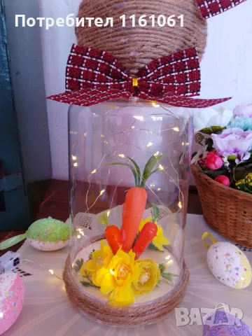 Великденски декорации  Цени на всяка снимка 🍀🍀🍄🍄🪺🍀🍀, снимка 8 - Декорация за дома - 49299770