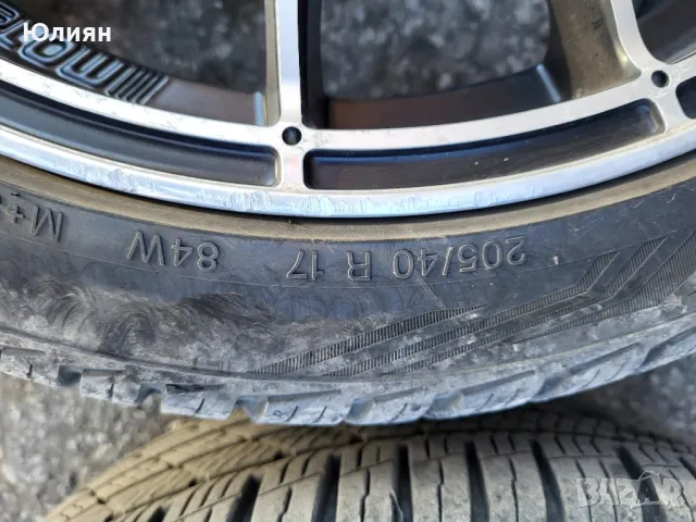 205/40/17 ,  4х108 / 4x100 , 17 цола , Пежо ,Ситроен,Хонда ,Тойота , снимка 7 - Гуми и джанти - 47746809