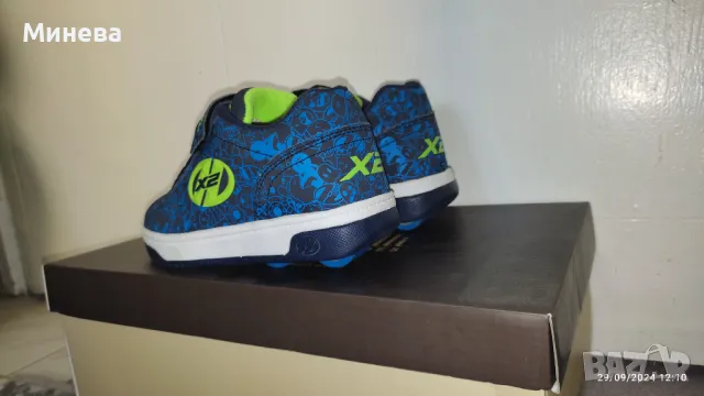 Обувки с колелца HEELYS X2 , снимка 3 - Детски обувки - 47392965