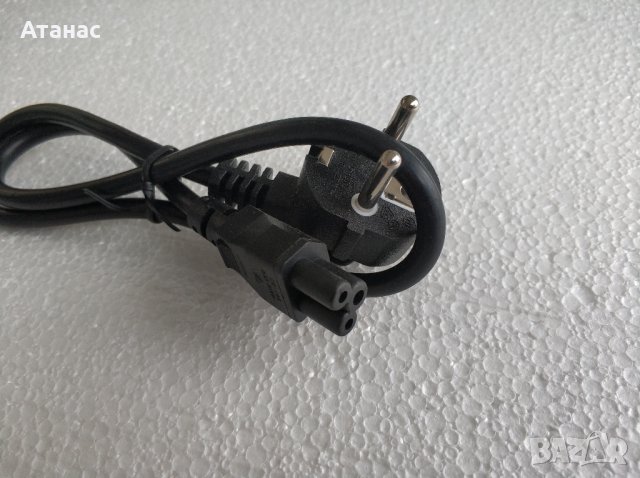 Захранващ кабел 3 пина за адаптери и зарядни., снимка 2 - Друга електроника - 39313065