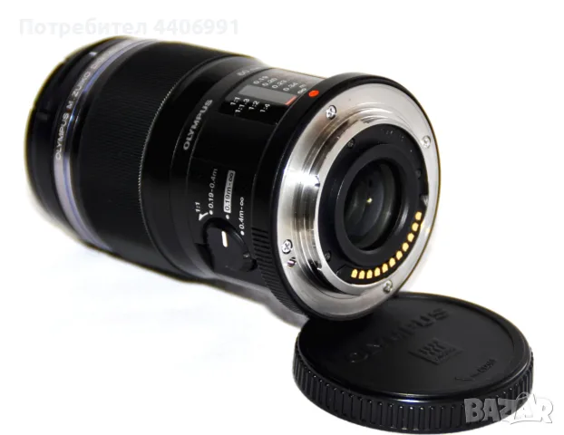 Olympus M.Zuiko Digital ED 60mm f/2.8 Macro Lens, Черен, снимка 3 - Обективи и филтри - 55734976