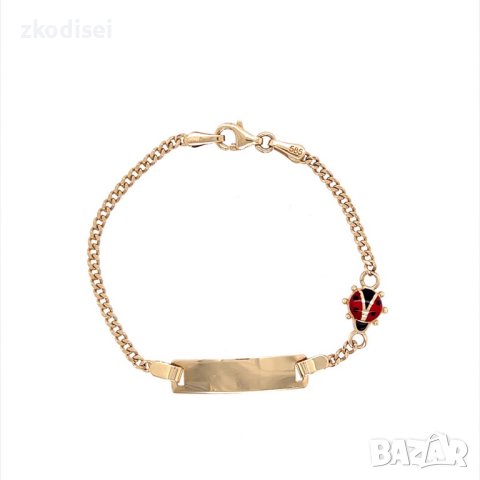 Златна детска гривна 2,33гр.13,5см. 14кр. проба:585 модел:21914-4