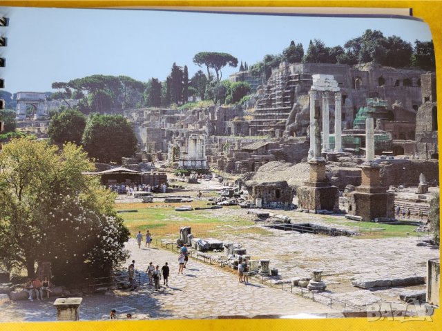 Рим, Остия, Помпей - археология / Archaeological Rome + 24 цв.накладки, , снимка 5 - Други - 40302722