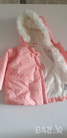 Яке бонбонено розово , снимка 2 - Детски якета и елеци - 36226986