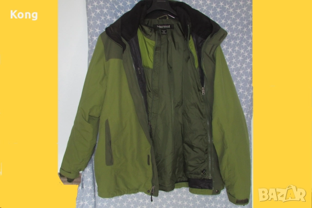 Ново мъжко Marmot зимно яке 2 в 1 Мармот Geographical Norway с пухкава качулка Норвегия , снимка 5 - Якета - 52724886
