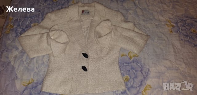 Дамски бял зимен костюм, българдки производител-Сузи стайл