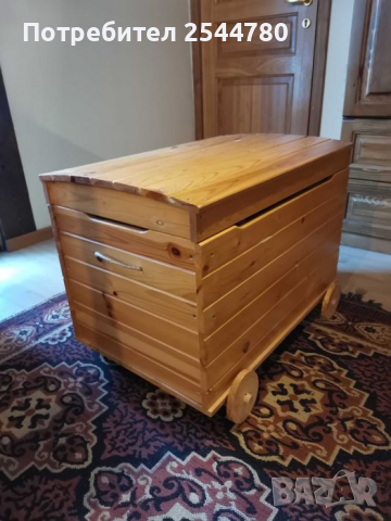 Ново сандъче от естествено дърво, снимка 1