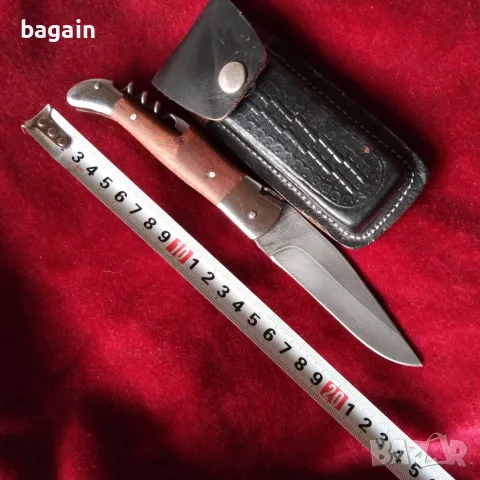 Нож от дамаска стомана., снимка 8 - Ножове - 56240906