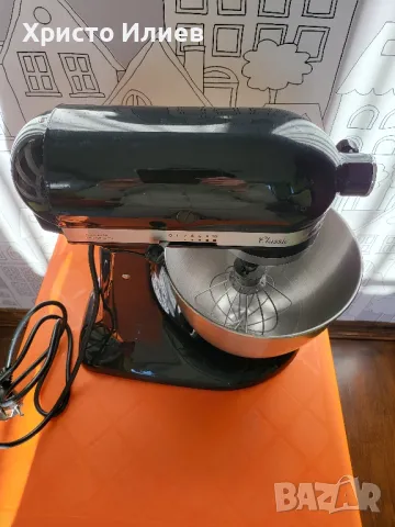 Планетарен миксер KitchenAid Classic с Приставка месомелачка и за бисквити, снимка 10 - Миксери - 48027572