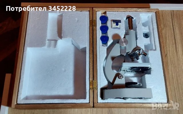 микроскоп за ценители , снимка 3 - Антикварни и старинни предмети - 50305478