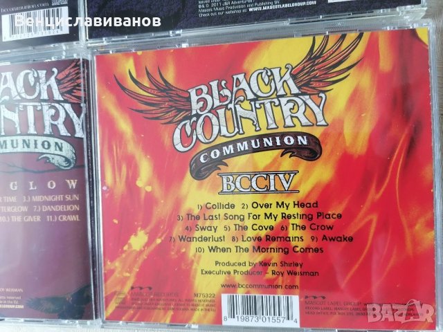 BLACK COUNTRY COMMUNION / GLENN HUGHES / -  ОРИГИНАЛНИ CD, снимка 10 - CD дискове - 41001683