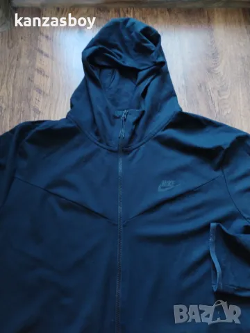 Nike Sportswear Tech Fleece Lightweight Full Zip Hoodie - ГОЛЯМО мъжко горнище 3ХЛ, снимка 6 - Спортни дрехи, екипи - 49393918