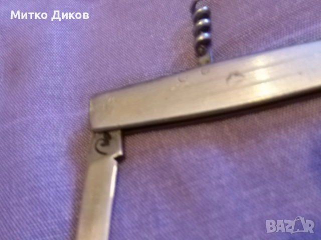 Сърп и чук джобно ножче от соца 80мм на 60мм острие, снимка 2 - Ножове - 52840264