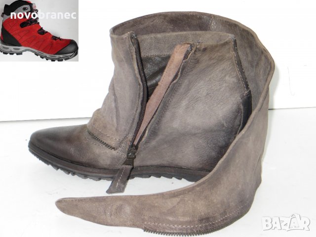 Air Step 38 екстравагантни ръчно изработени боти естествена кожа, снимка 6 - Дамски боти - 35708465