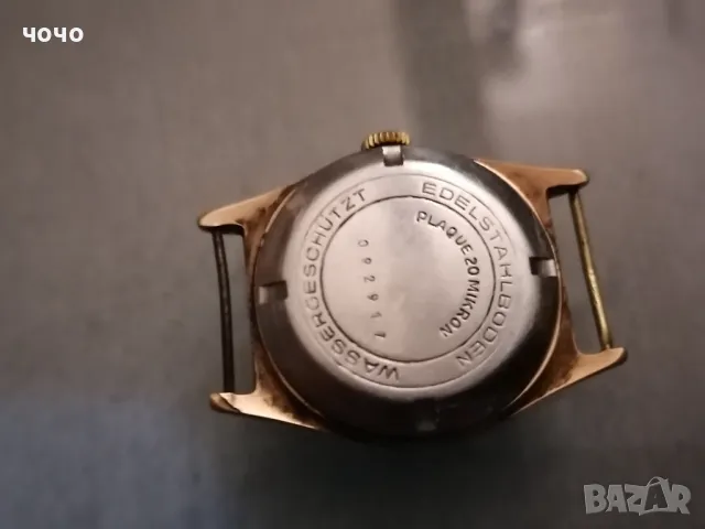 GUB Glashutte  Q 60.1механичен часовник, снимка 3 - Мъжки - 47526583