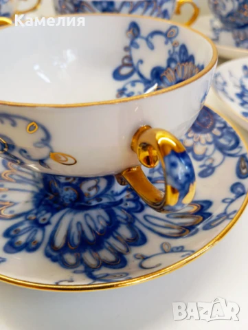 Руски порцелан , снимка 8 - Чаши - 50915390