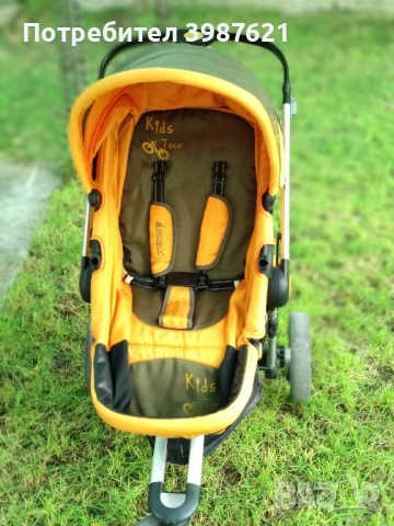 Детска комбинирана количка 2в1 Cangaroo Kids Tour , снимка 10 - Детски колички - 51491700