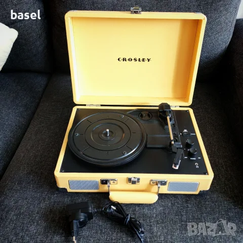 Грамофон Crosley Cruiser Plus Yellow , снимка 7 - Грамофони - 56336039