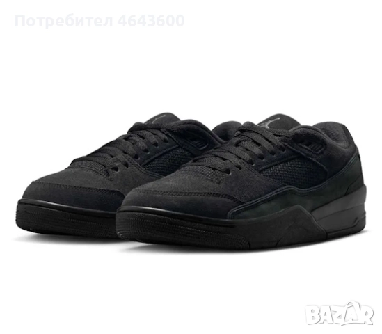 Мъжки маратонки Jordan Flight Court Black Anthracite, снимка 2 - Маратонки - 52336618