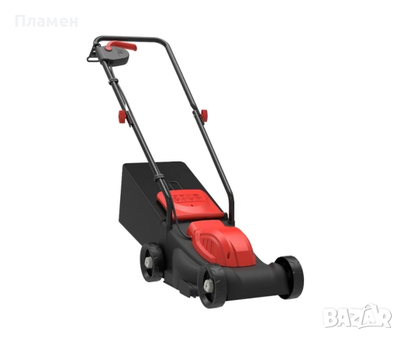 Електрическа косачка за трева E 300 1000 W, 300 mm 28 l. кош, снимка 12 - Градинска техника - 36154123