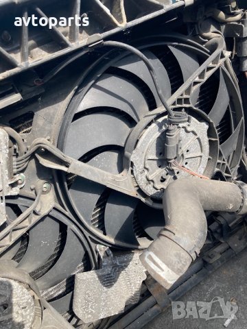 Vw phaeton 3.0tdi 224кс Маска радиатори и перки с дифузьор, снимка 8 - Части - 41355793