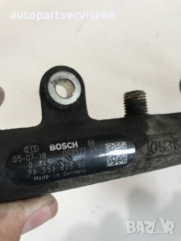 Горивна рейка Bosch за Peugeot Jumper, Boxer 2.2 HDI, 2.0 HDI (2002-2006) 0445214091, снимка 3 - Части - 53801205