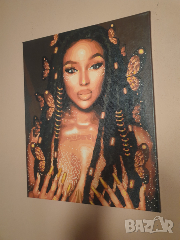 Картина рисувана акрил 40см 50см 