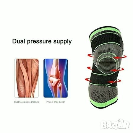 Наколенки за защита на коленете и краката, Supraelastic за спортисти и атлети, снимка 2 - Спортна екипировка - 44406771