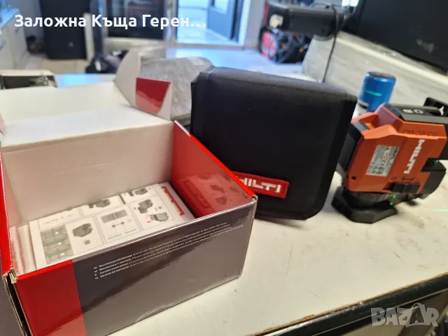 Лазарен нивелир HILTI PM 20-CG, снимка 4 - Измервателни инструменти - 56097141