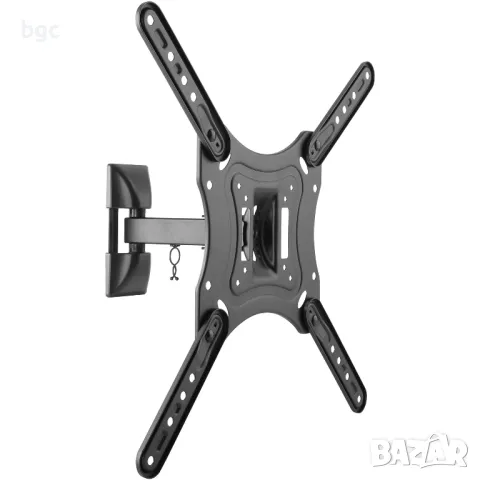 НОВА стойка за TV A+ SPB5141, Регулируема, 23"-55", Черна, снимка 5 - Стойки, 3D очила, аксесоари - 48732992