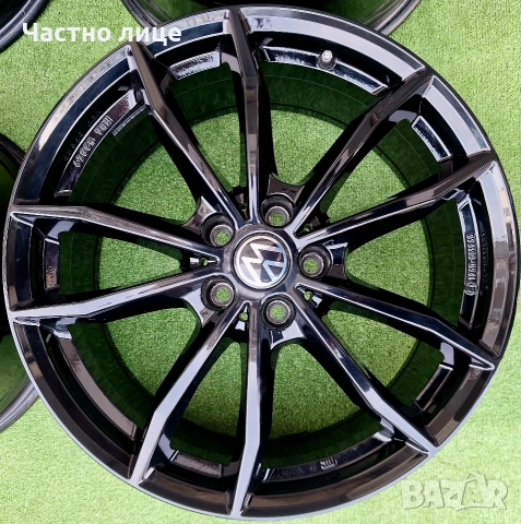 Продавам 4бр 19-ки джанти за Фолксваген Пасат, Тигуан, Голф, Ти-рок, снимка 4 - Гуми и джанти - 53723002