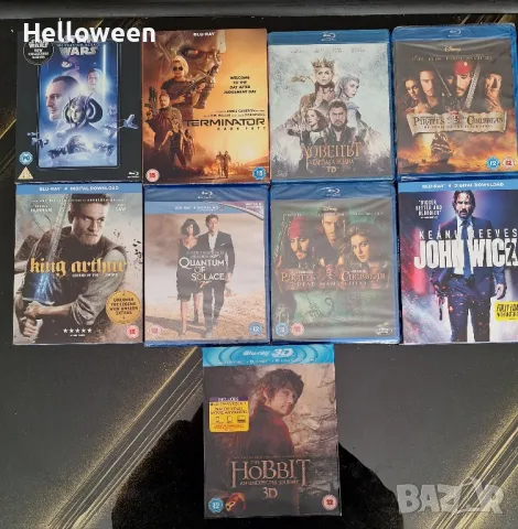 Blu ray колекция " Хобит" - трилогия на 3D и 2D колекция  и други, снимка 2 - Художествена литература - 48666935